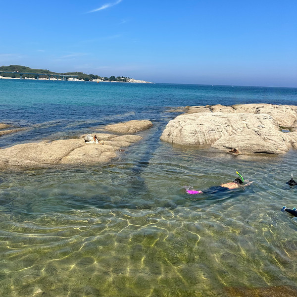 바다 위 스노클링 [사진=김여름 기자]